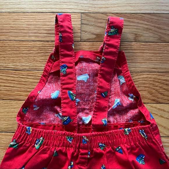 🇺🇸🛳Oshkosh Vintage Toddler Made in the USA Boat Overalls🛳🇺🇸 - Picture 6 of 12